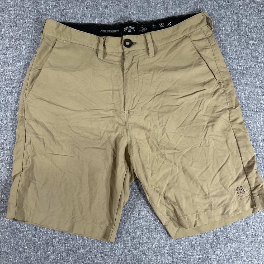 Billabong A/Div Shorts Mens 31 Khaki Outdoor Hiking Lightweight Casual